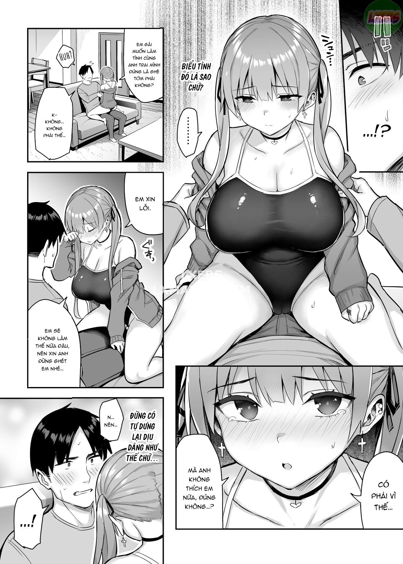 Moto InCha no Kyonyuu Yariman Imouto ga Erosugite, Onii-chan wa Mou Chương 2 Trang 18