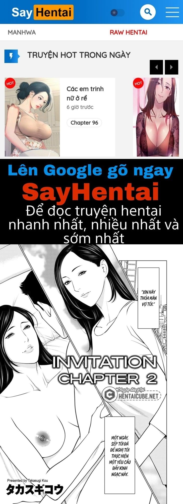 Lời mời gọi với vợ sếp Chương 2 Trang 1