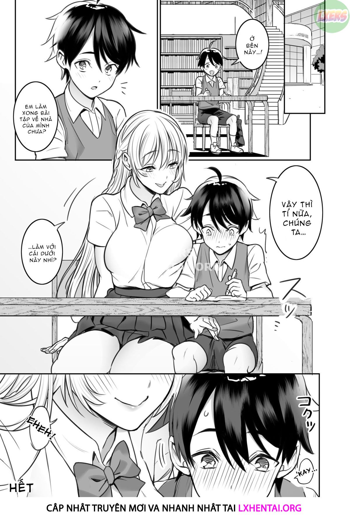 A Story About The Lewd Things The Onee-San I Met At The Library Does To Me Chương Oneshot Trang 28