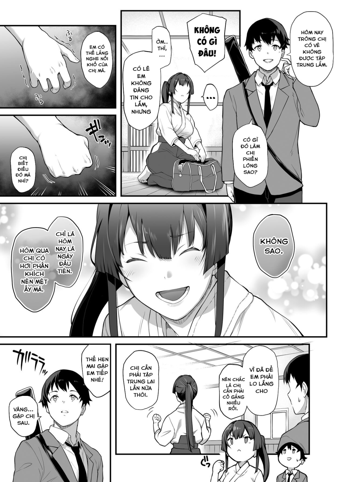 Kendoubu Shushou de Osananajimi no Bijin de Tsuyoi Boku no Kanojo ga, Charao ni Assari Otosareru Wake ga Nai Chương Oneshot Trang 30