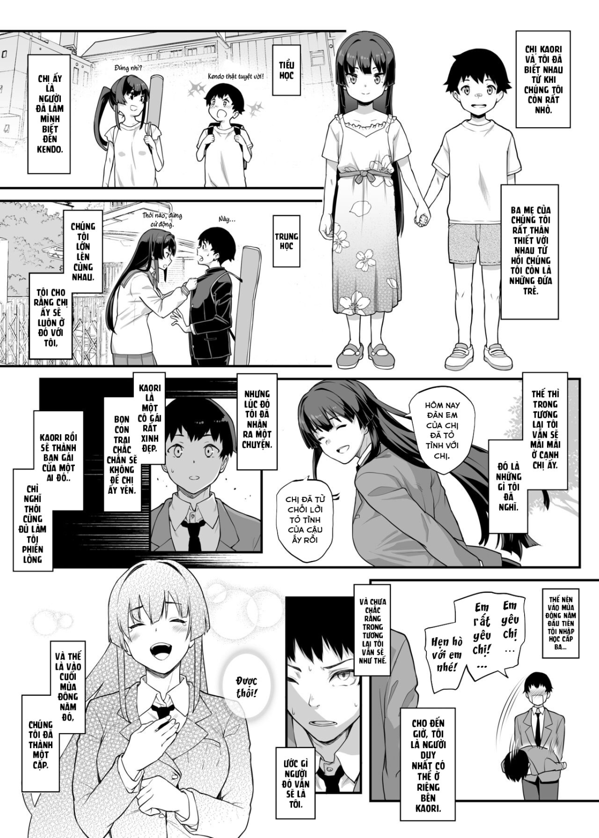 Kendoubu Shushou de Osananajimi no Bijin de Tsuyoi Boku no Kanojo ga, Charao ni Assari Otosareru Wake ga Nai Chương Oneshot Trang 7