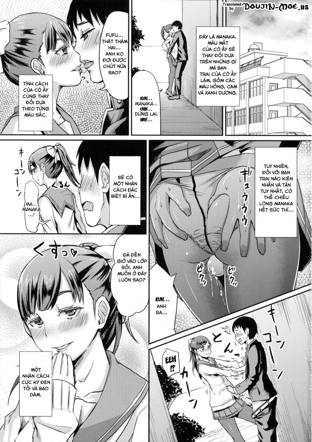 Dark Manaka's Foot-Stomping Punishment Chương Dark Manaka s Foot Stomping Punishment Oneshot Trang 2