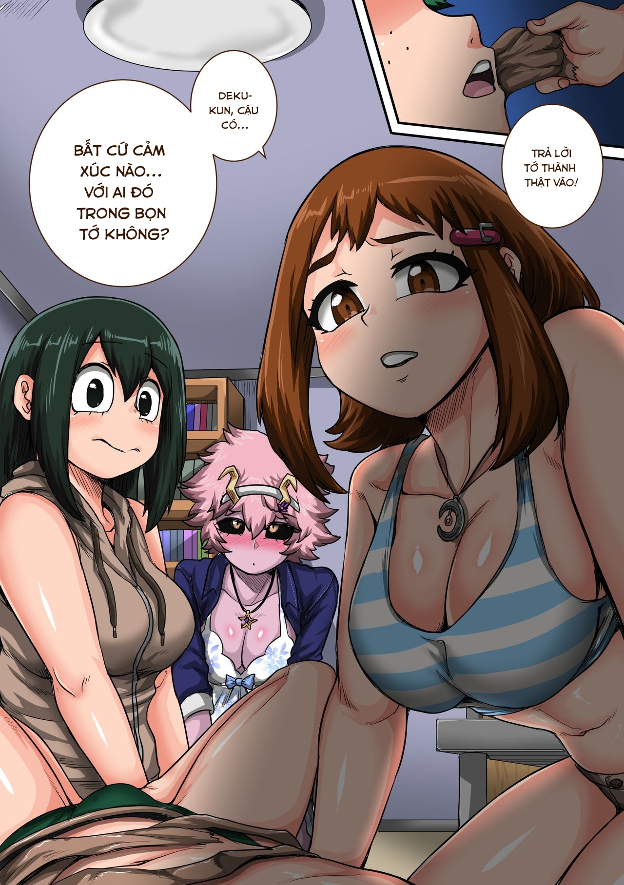 Boku no Harem Academia 6-wa "Doubutsu-teki na Kanojo" Chương Oneshot Trang 75