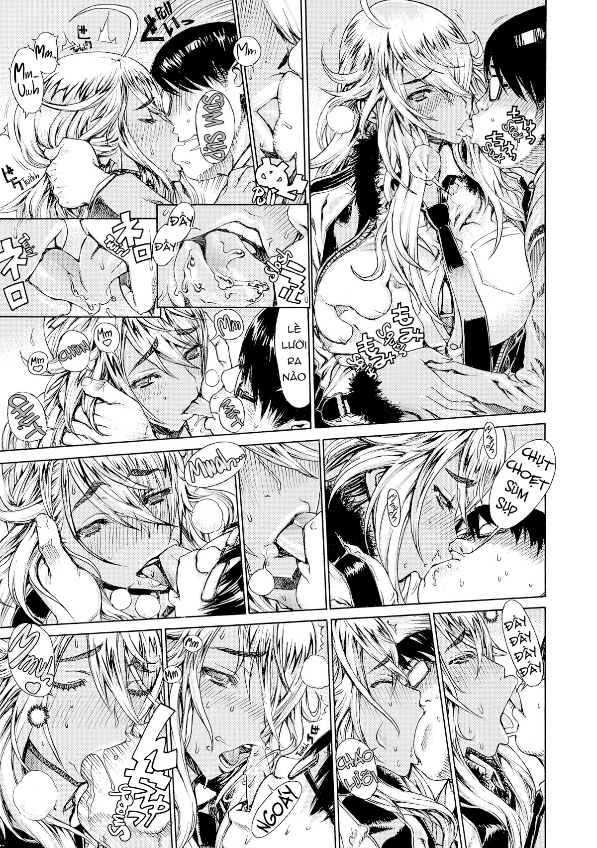 Ecchi Sketch! Chương 3 Blonde Delinquent Wolfineer Trang 7