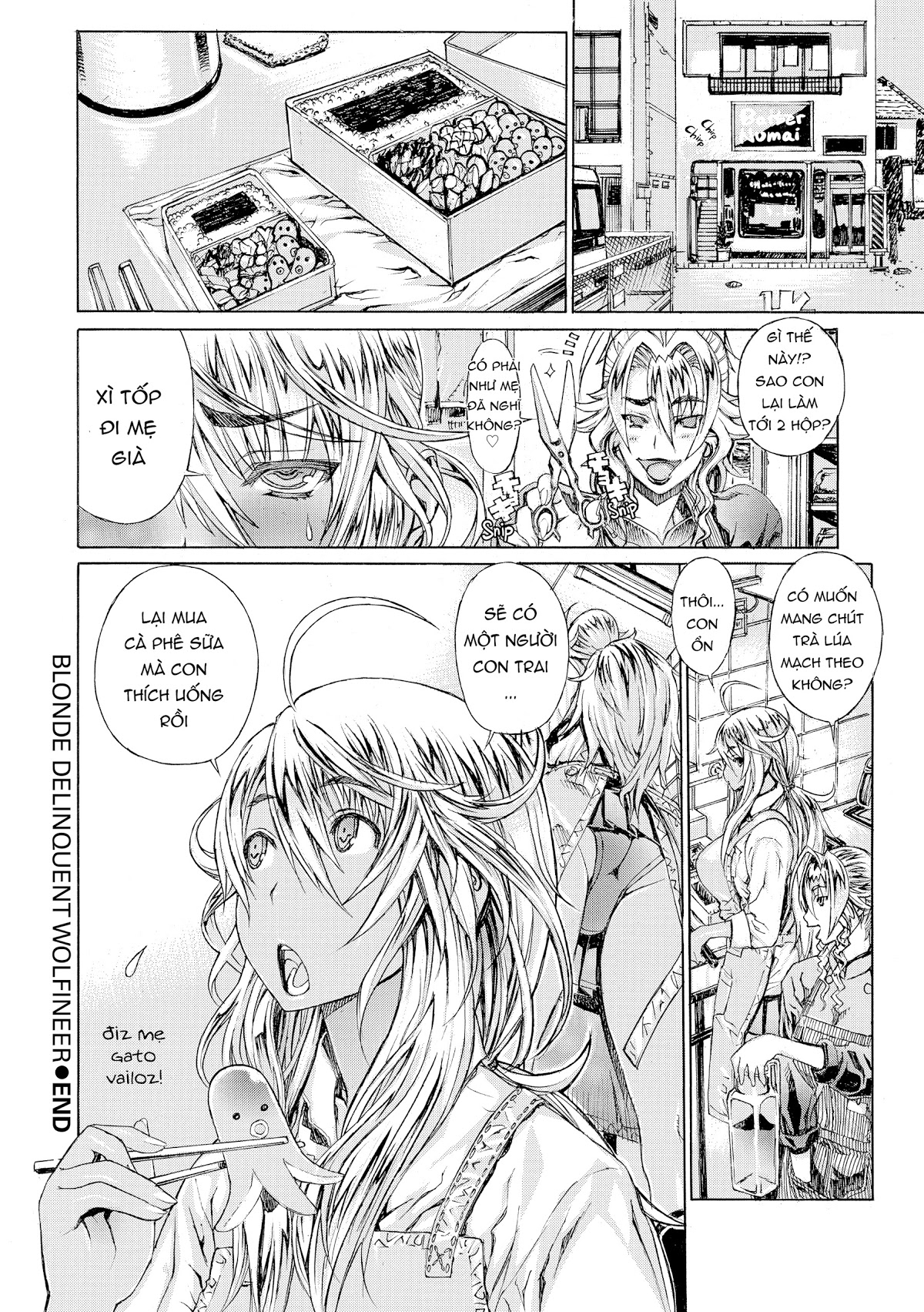 Ecchi Sketch! Chương 3 Blonde Delinquent Wolfineer Trang 20