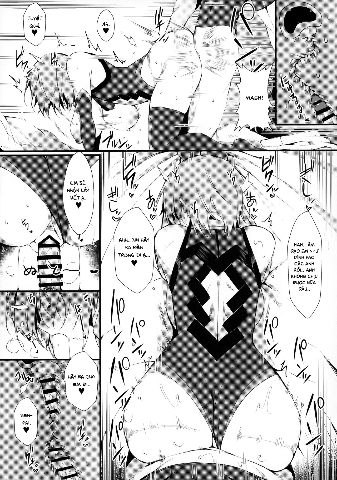 [Fate] Hoạt Động Bí Mật Cùng Mash Chương Oneshot Trang 21