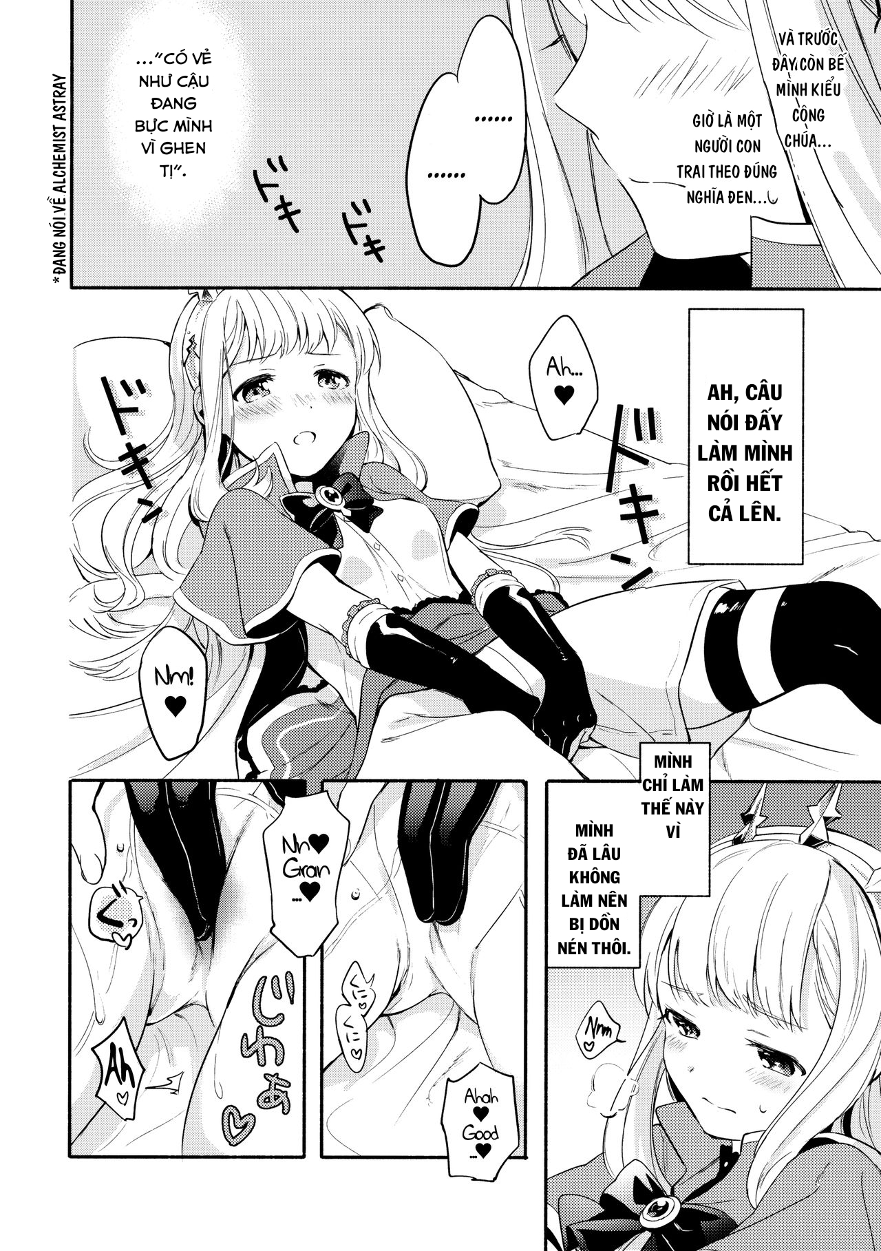 Cagliostro-chan đang yêu Chương Oneshot Trang 10