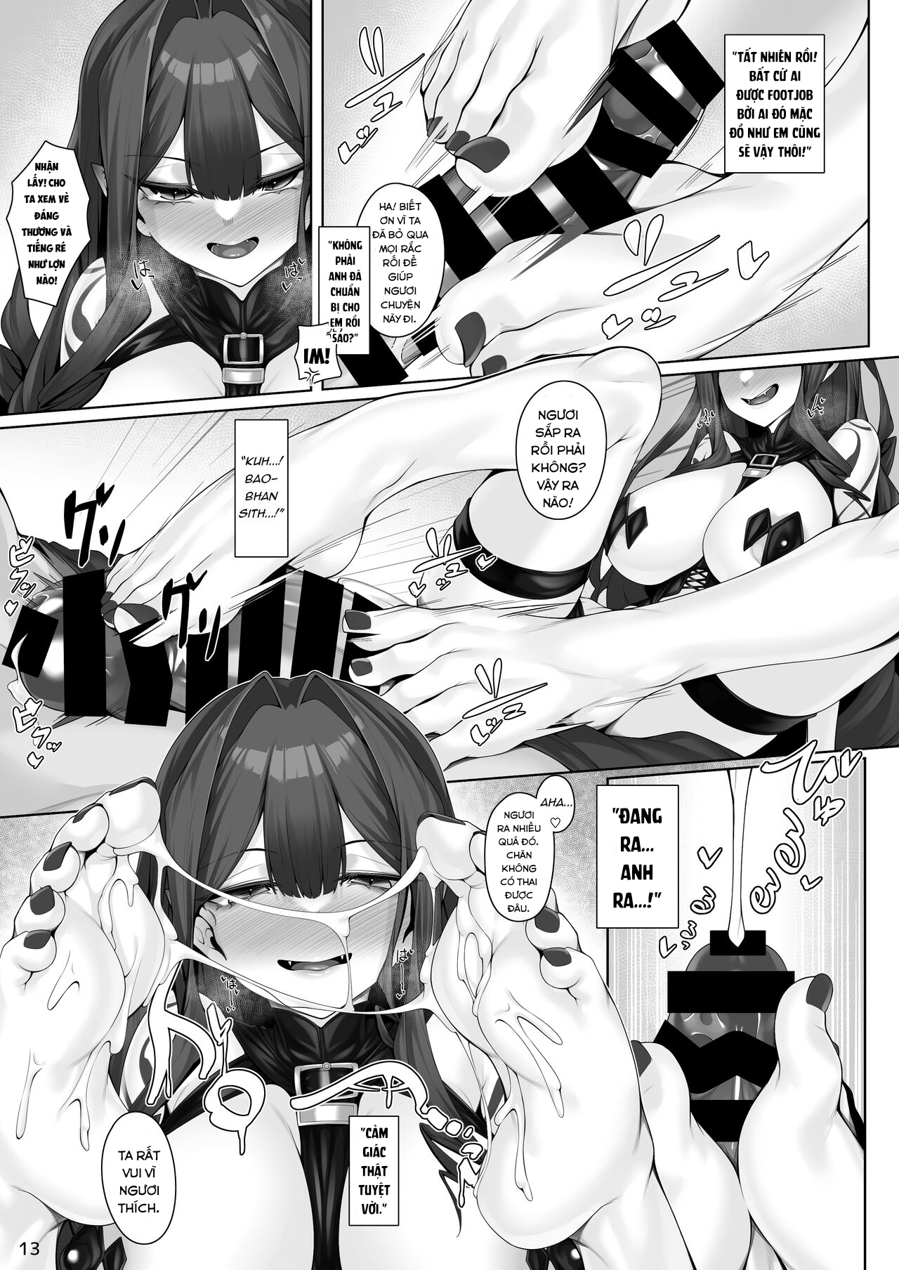 Baobhan Sith dâm đãng. (Fate/Grand Order) Chương Oneshot Trang 13