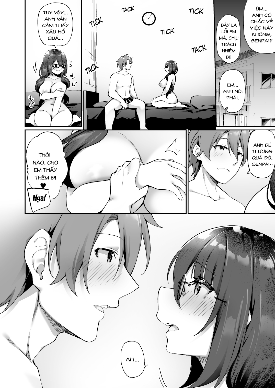 Boku No Koe O Kiku Dake De Hatsujou Shichau Yandere Kyonyuu Kouhai Ni Karada O Irekaerarete Shimatta! Chương Oneshot Trang 36