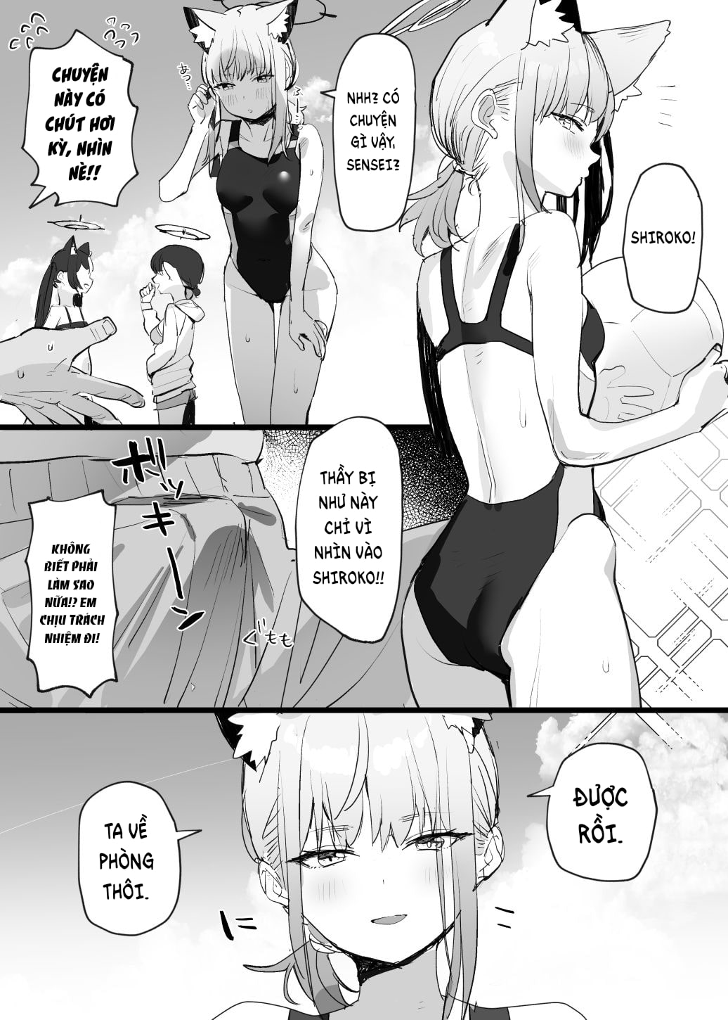 Mizugi Shiroko Ero Manga Chương Oneshot Trang 3