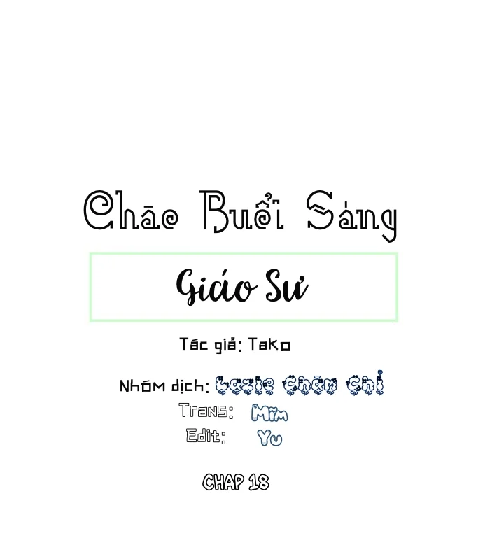 Chào Buổi Sáng , Giáo Sư Chương 18 Trang 1