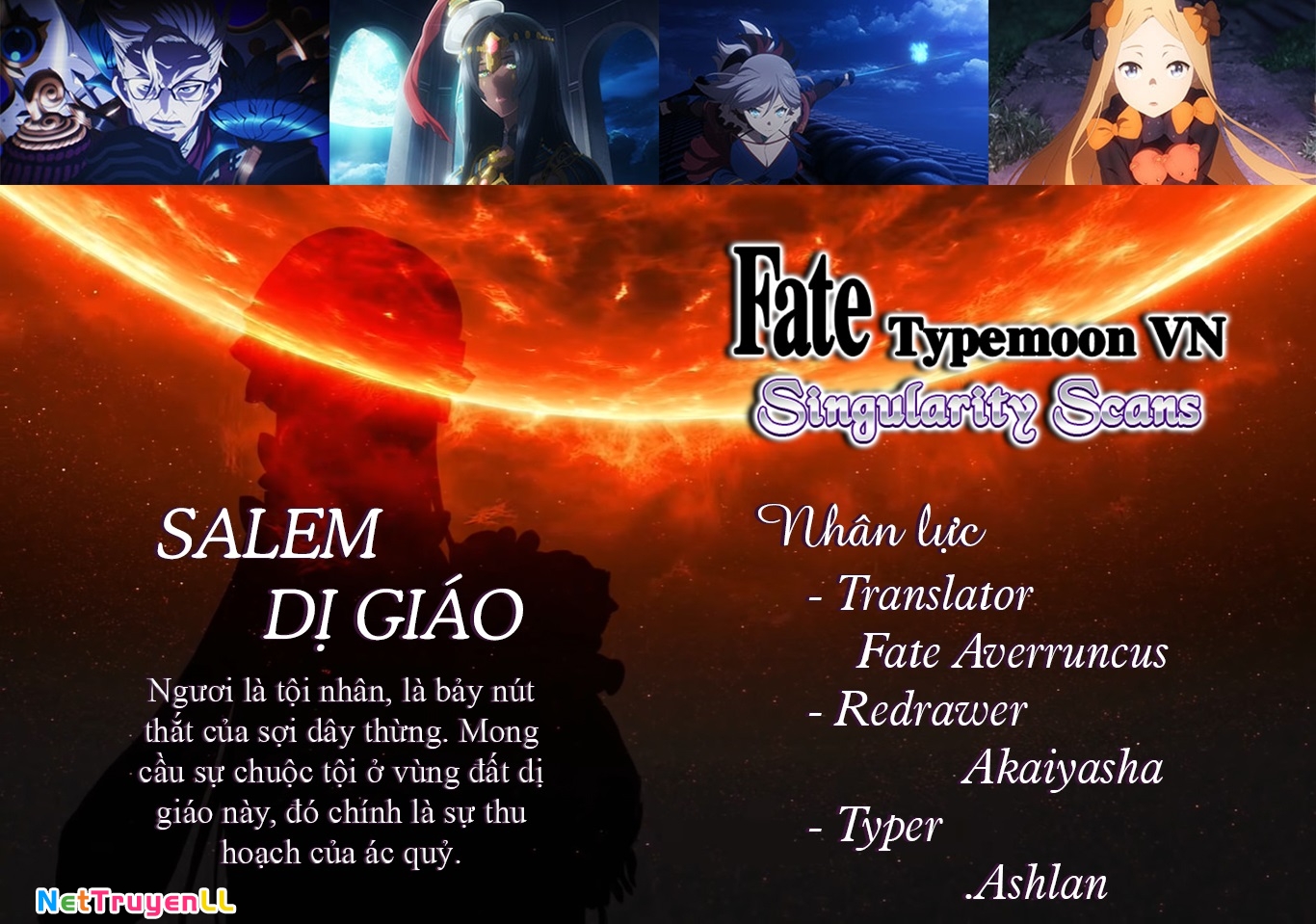 Fate/grand Order: Epic Of Remnant - Salem Chương 35 Trang 1