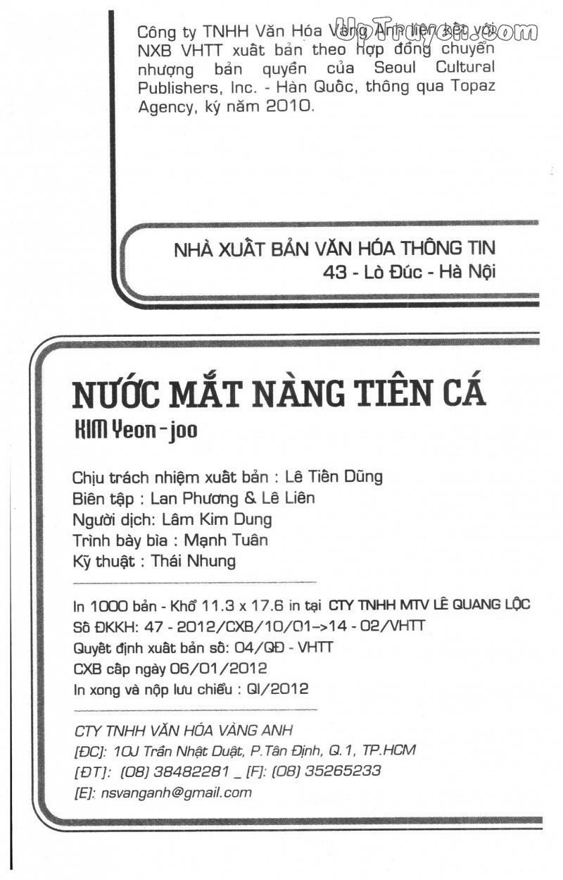 Nước Mắt Nàng Tiên Cá Chương 4 Trang 2