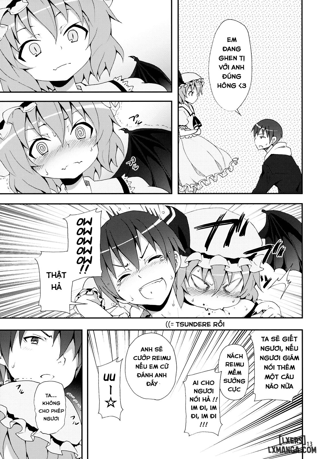 Remilia kara no Chousenjou Chương Oneshot Trang 9