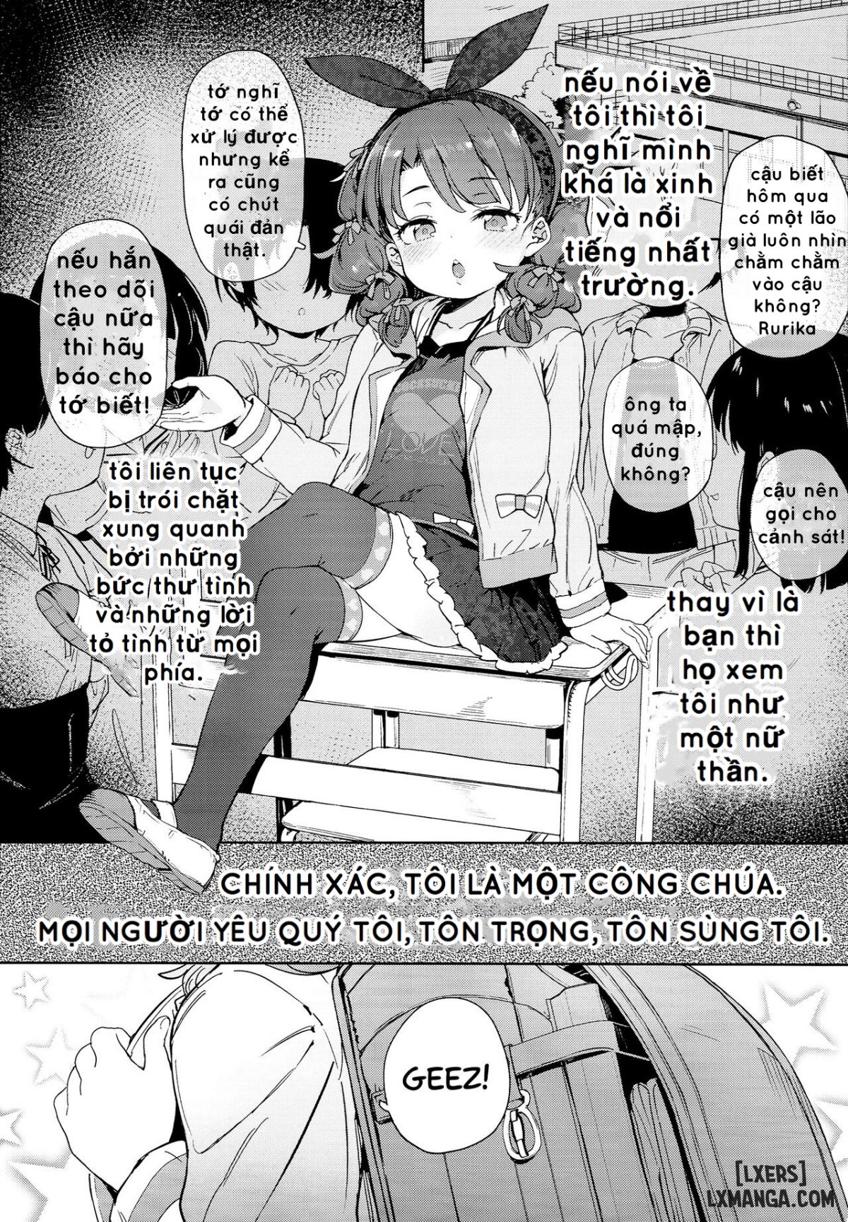 Class no Ohime-sama, Shiawase Mesubuta ni Nariagaru. Chương Oneshot Trang 2