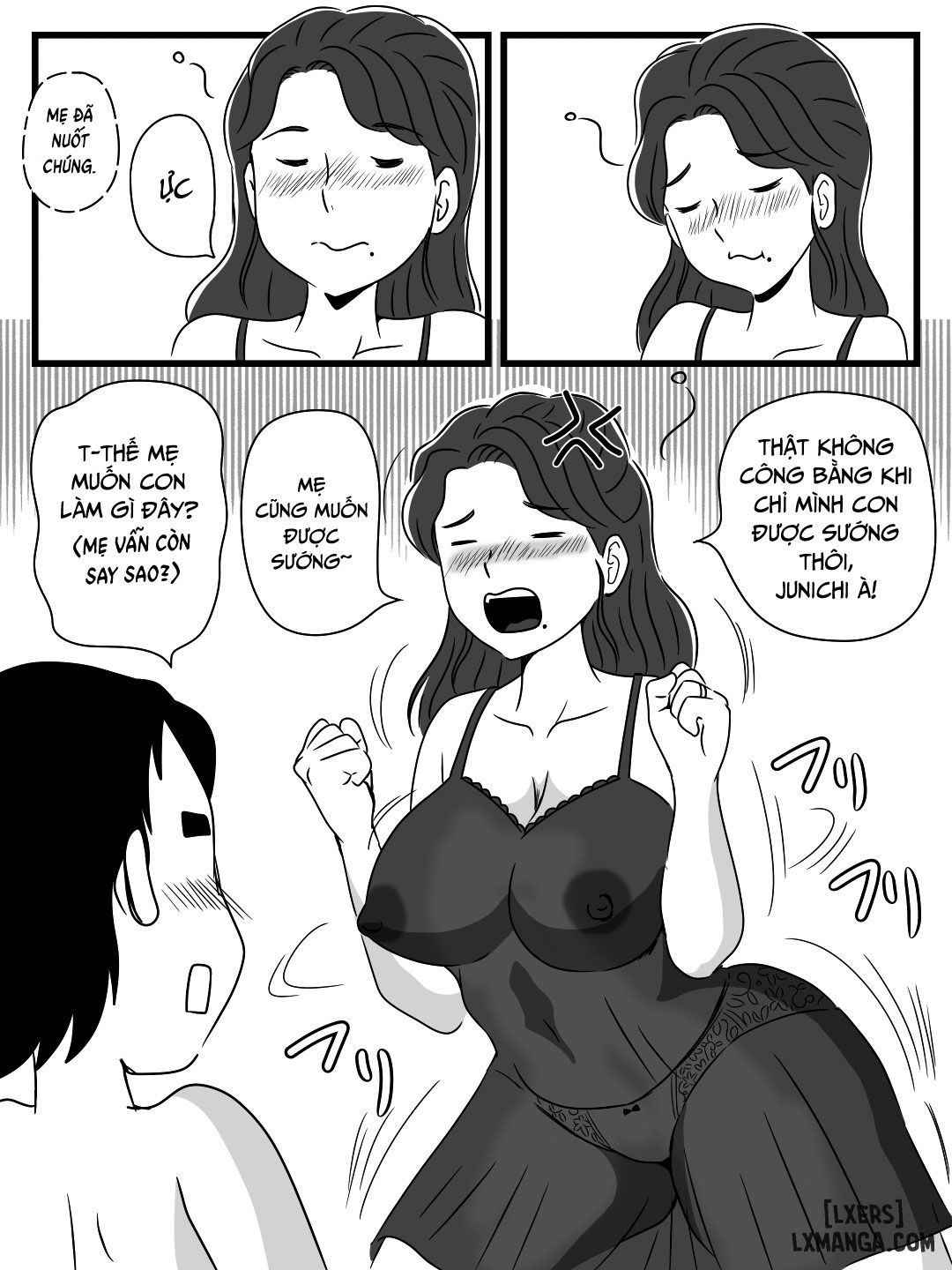 Beer o Nomu to Inran ni Naru Kaa-san to Yareta Hanashi Chương Oneshot Trang 26