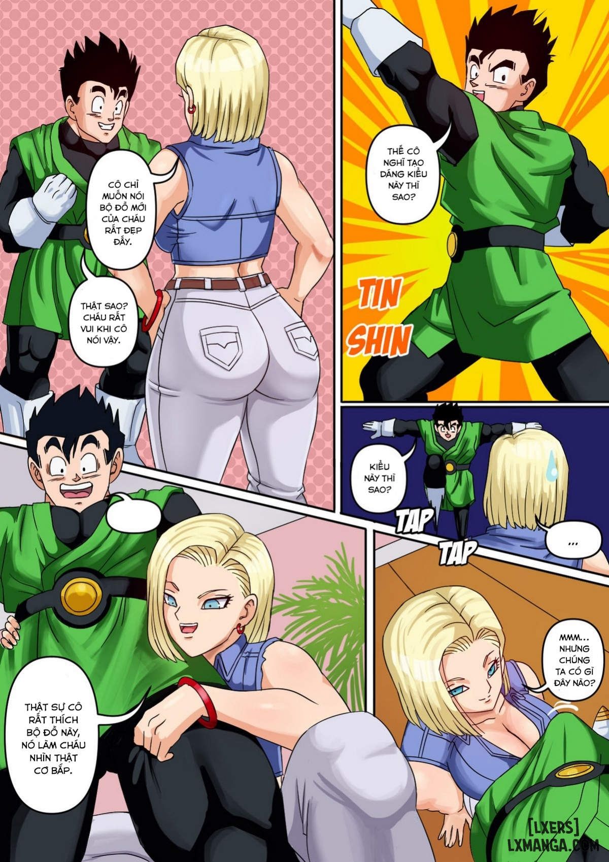 Android 18 & Gohan Chương Oneshot Trang 6