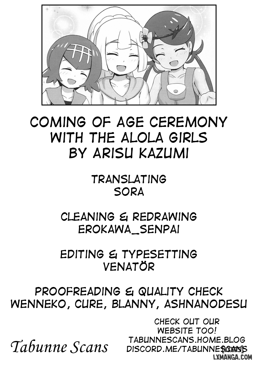 Coming Of Age Ceremony with the Alola Girls Chương Oneshot Trang 22