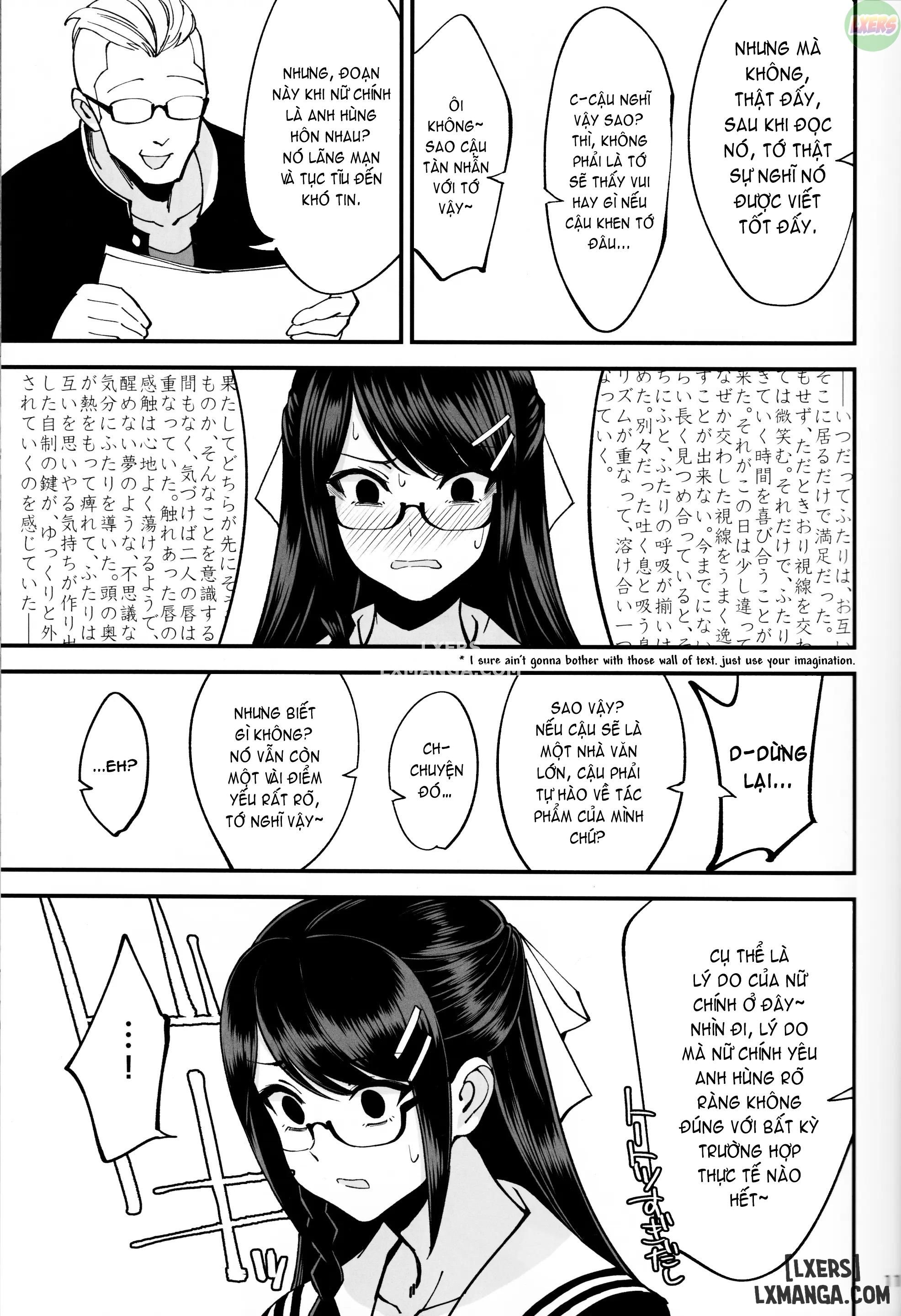 Boku ga Kataomoi Shiteita Bungaku Shoujo ga Keihaku na Chương Oneshot Trang 12