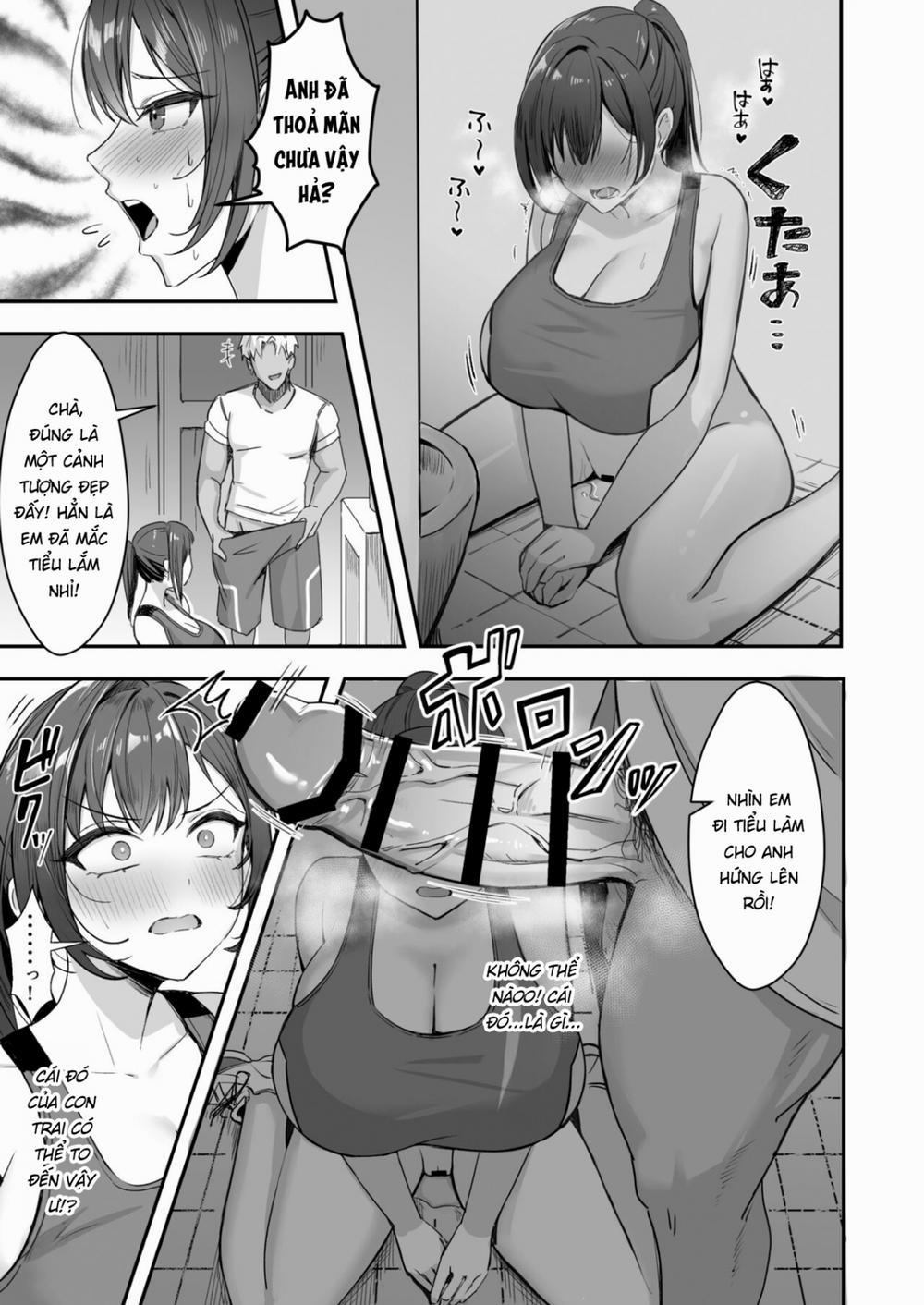 Bakunyuu na Rikujoubu no Kanojo, Senpai ni wa Sakaraemasen Chương Oneshot Trang 15