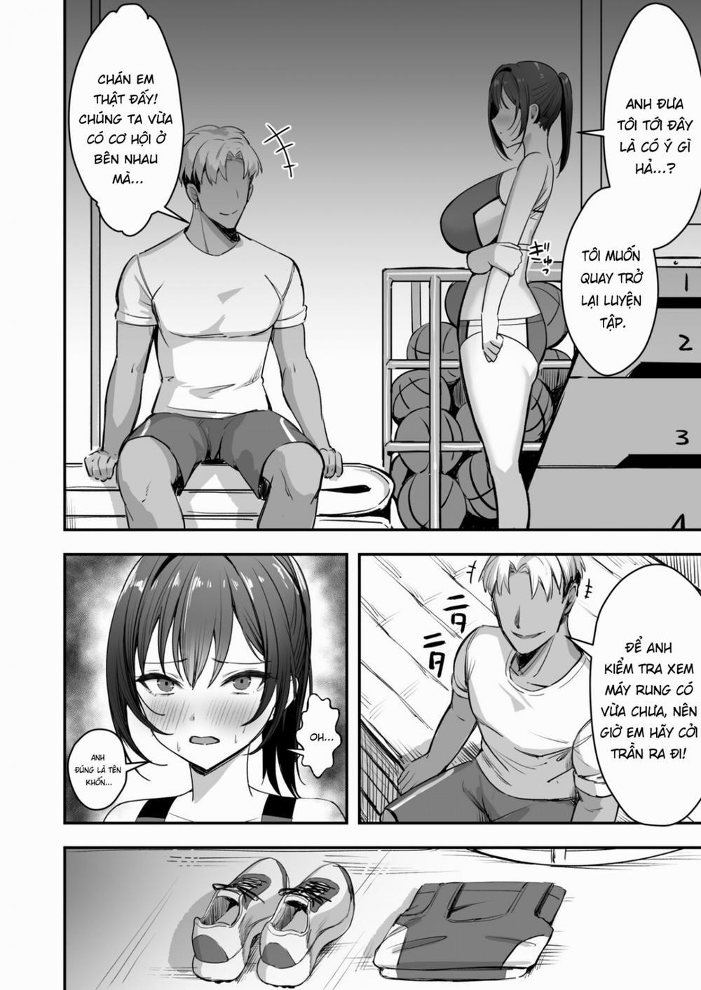 Bakunyuu na Rikujoubu no Kanojo, Senpai ni wa Sakaraemasen Chương Oneshot Trang 28