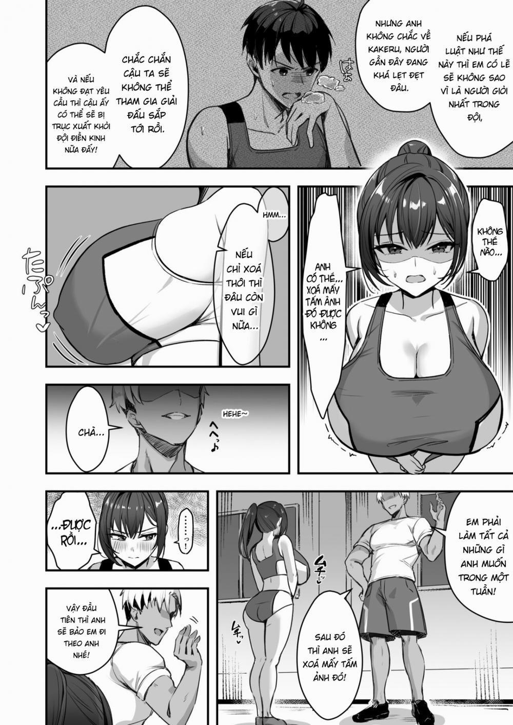 Bakunyuu na Rikujoubu no Kanojo, Senpai ni wa Sakaraemasen Chương Oneshot Trang 10