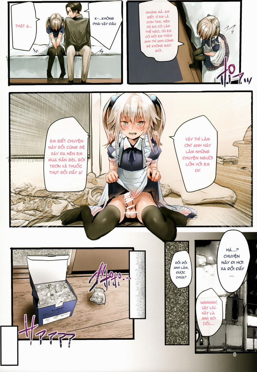 Bukatsudo no kohai wa otokonoko Chương Oneshot Trang 8