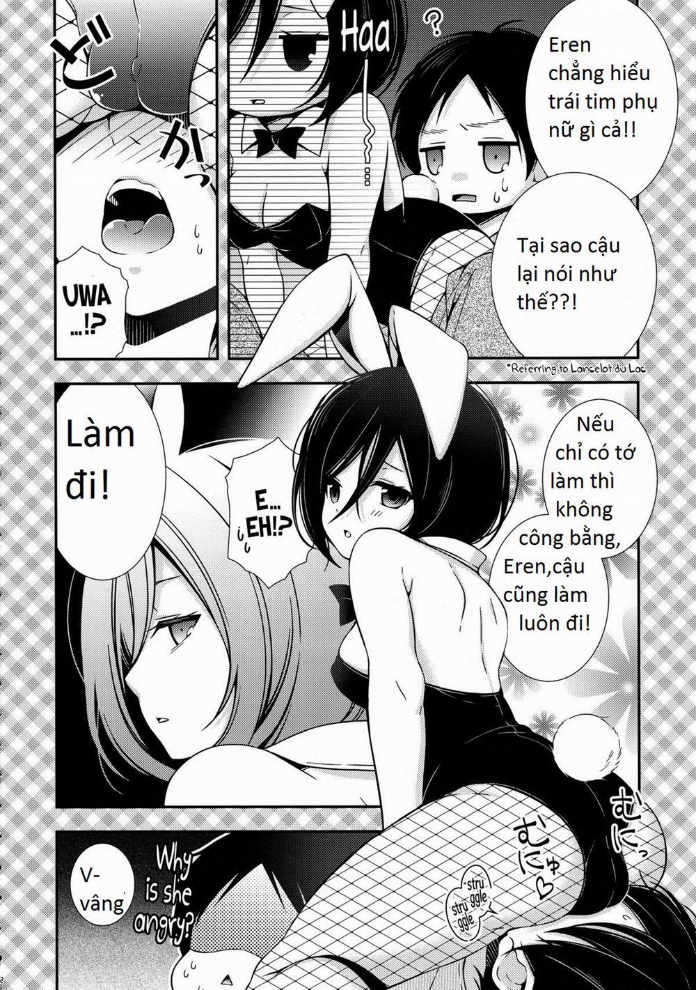 Bunny Girl no Mikasa to Eroi koto suru Hon (Shingeki No Kyojin) Chương Oneshot Trang 12