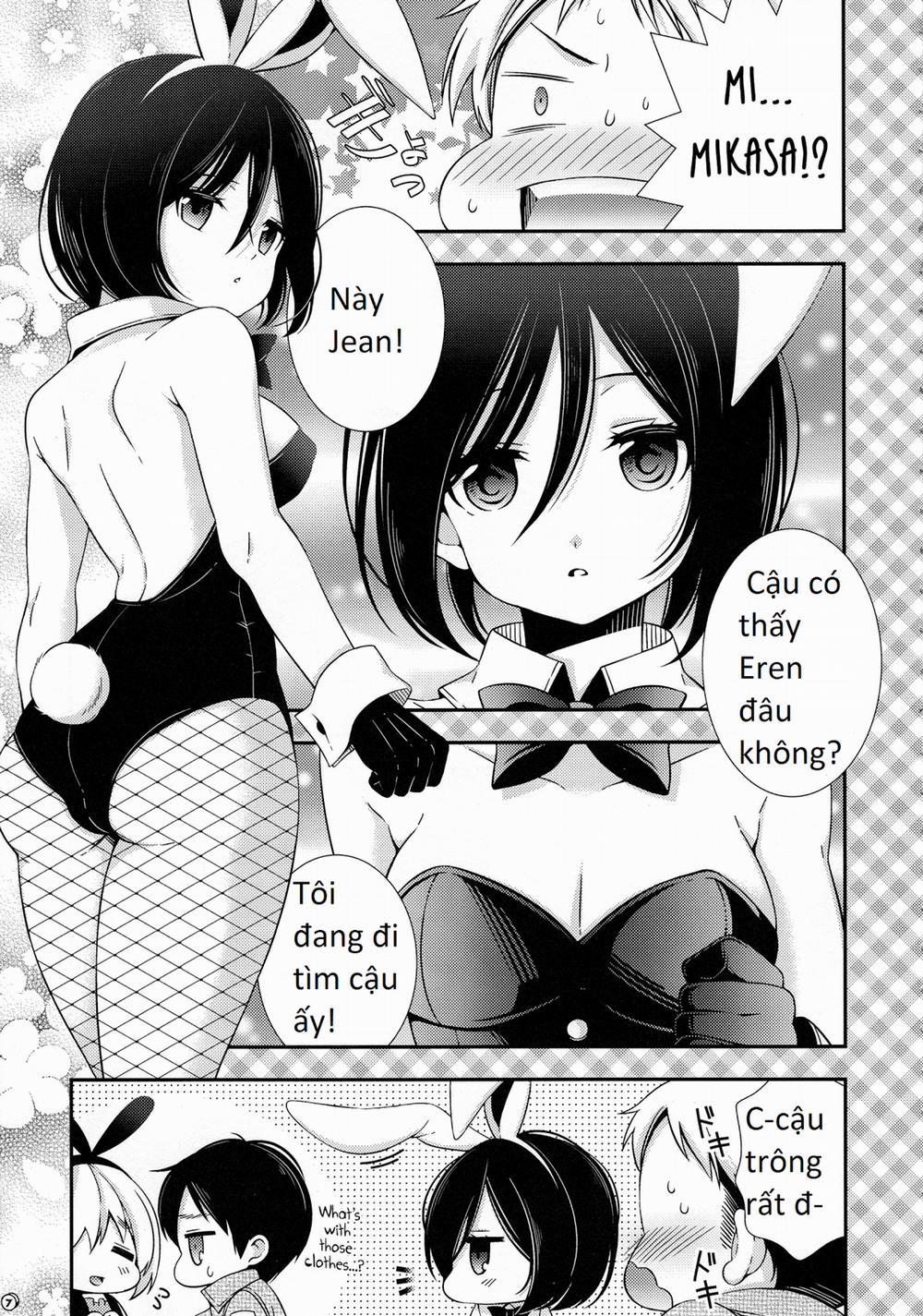 Bunny Girl no Mikasa to Eroi koto suru Hon (Shingeki No Kyojin) Chương Oneshot Trang 7