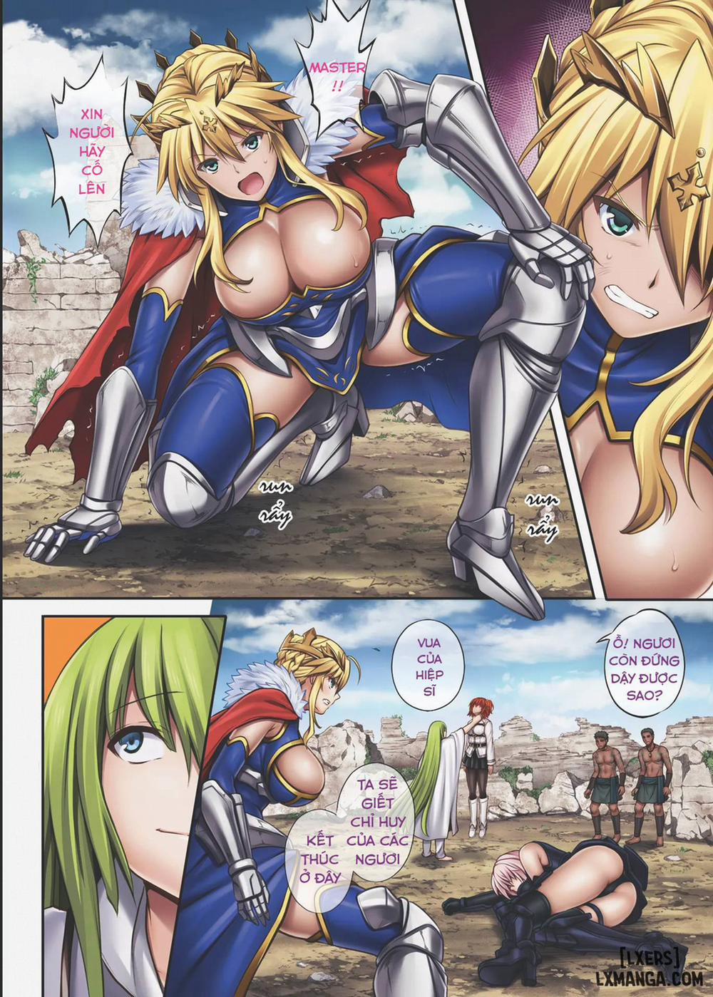 Cyclone no doujinshi full color pack 4 Chương 2 Artoria Pendragon Trang 4