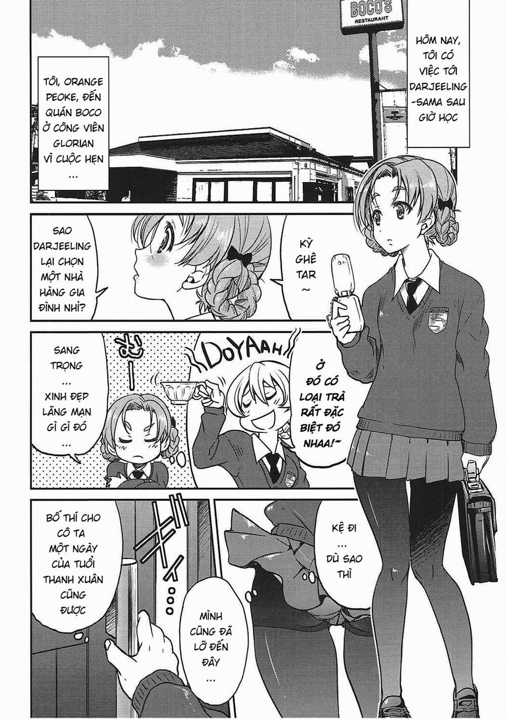 Darjeeling-sama No Drink Bar (Girls und Panzer) Chương Oneshot Trang 3