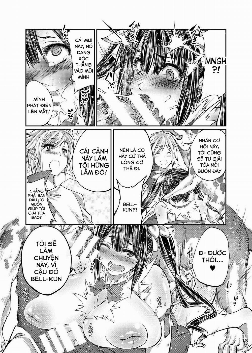 Dungeon ni Juukan o Motomeru no wa Machigatteiru Darou ka (Dungeon ni Deai o Motomeru no wa Machigatteiru Darou ka) Chương Oneshot Trang 13