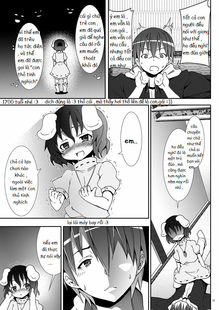 Eientei de Usagi Gari ~Jougen~ (Touhou) Chương Oneshot Trang 12