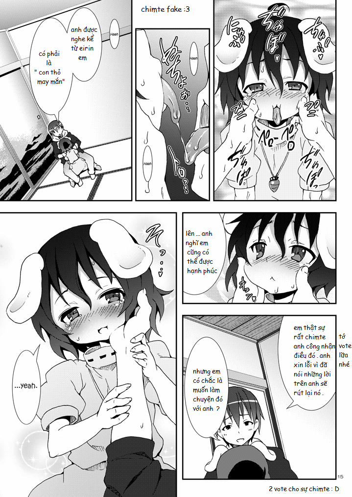 Eientei de Usagi Gari ~Jougen~ (Touhou) Chương Oneshot Trang 14