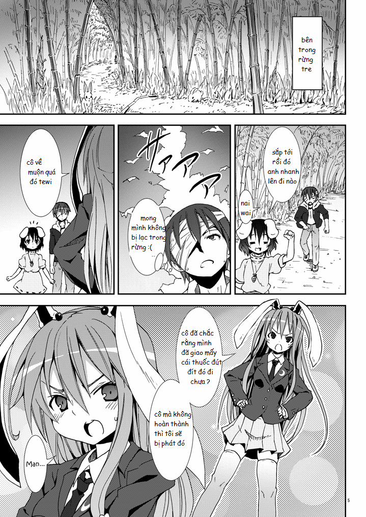 Eientei de Usagi Gari ~Jougen~ (Touhou) Chương Oneshot Trang 4