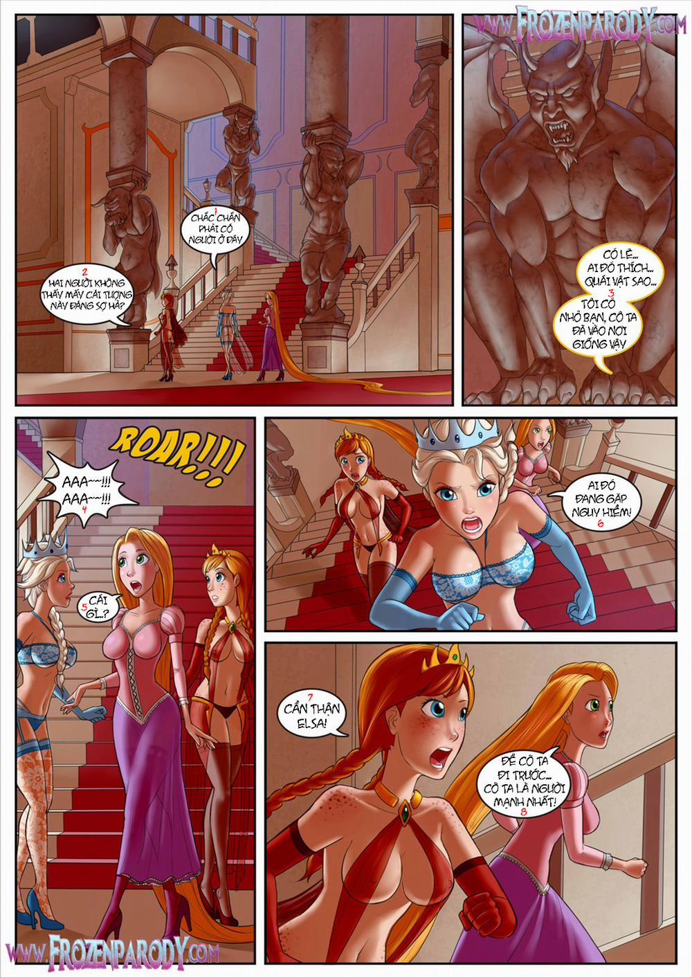 Frozen Parody (Frozen) Chương 6 1 Trang 3