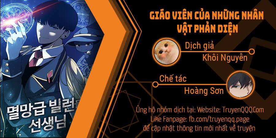 Giáo Viên Của Những Nhân Vật Phản Diện Chương 16 Trang 1