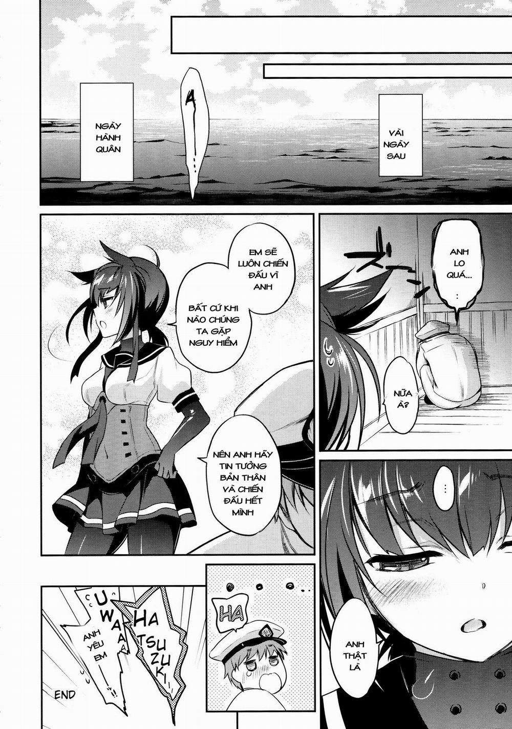 Hatsuzuki no Yoru ni Kokoro Tokashite (Kantai Collection -KanColle-) Chương Oneshot Trang 17