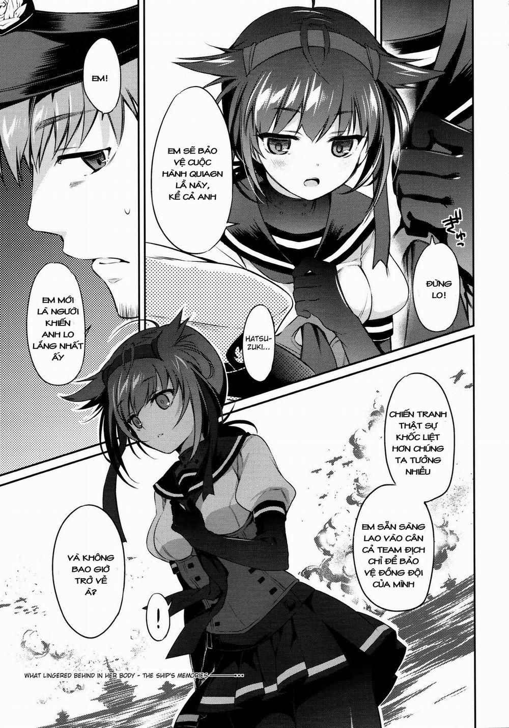 Hatsuzuki no Yoru ni Kokoro Tokashite (Kantai Collection -KanColle-) Chương Oneshot Trang 4