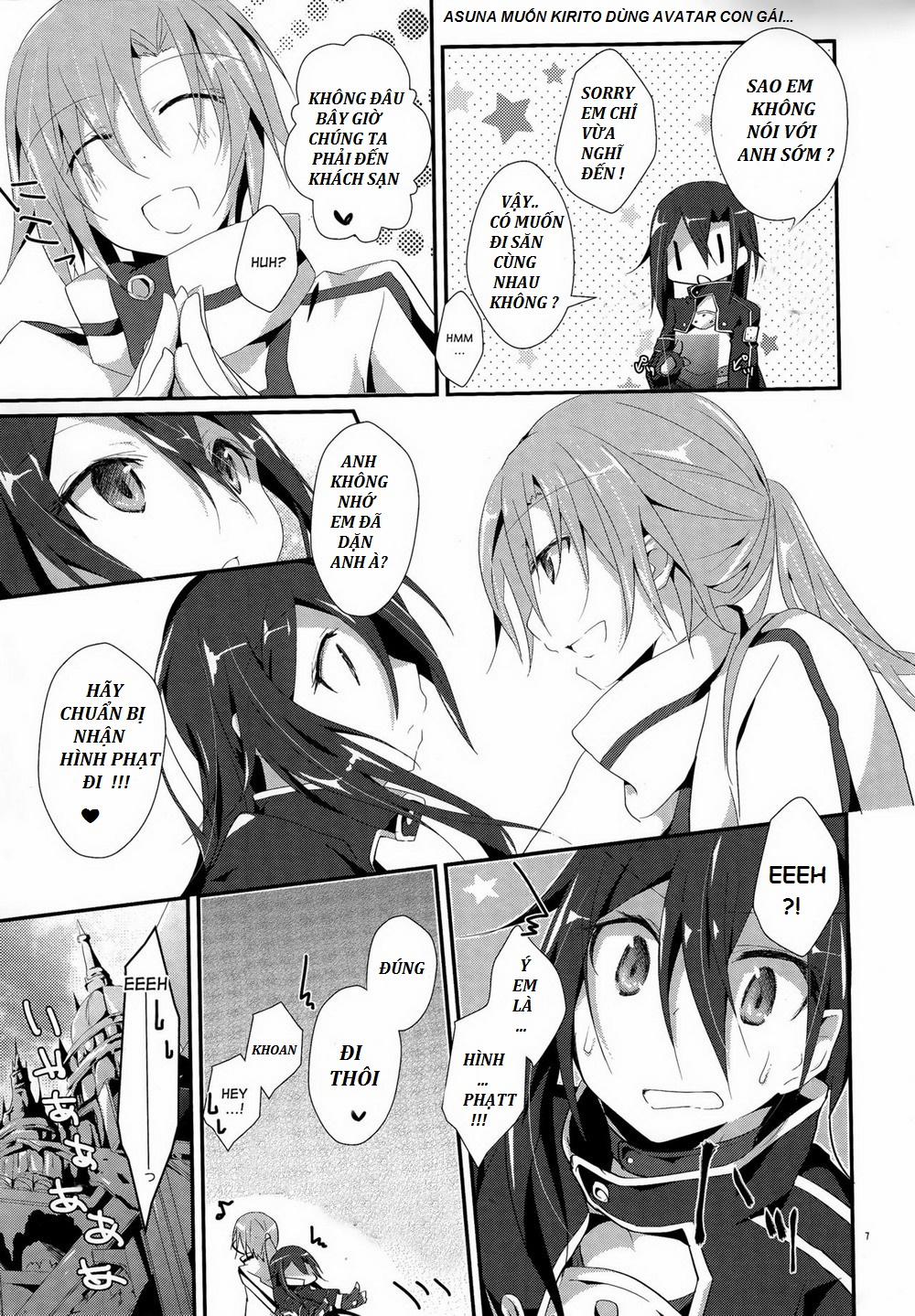 Honey Punishment (Sword Art Online) Chương Oneshot Trang 6