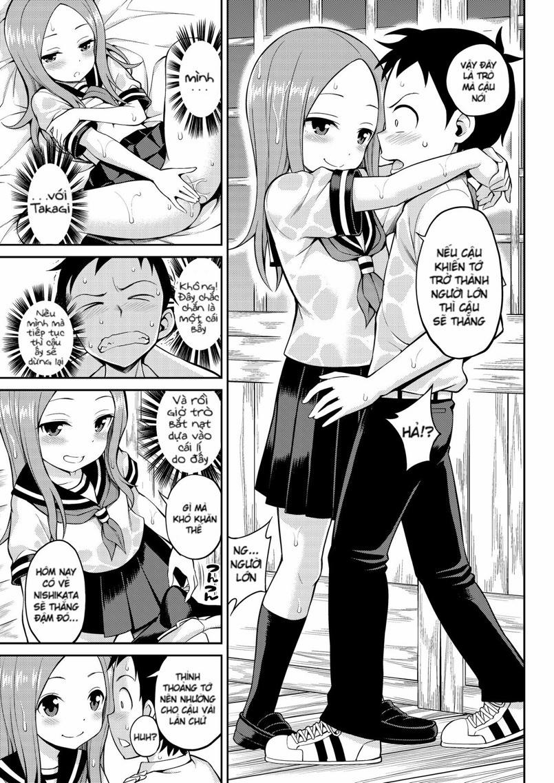 Ijikuri Jouzu no Takagi-san (Karakai Jouzu no Takagi-san) Chương Oneshot Trang 6