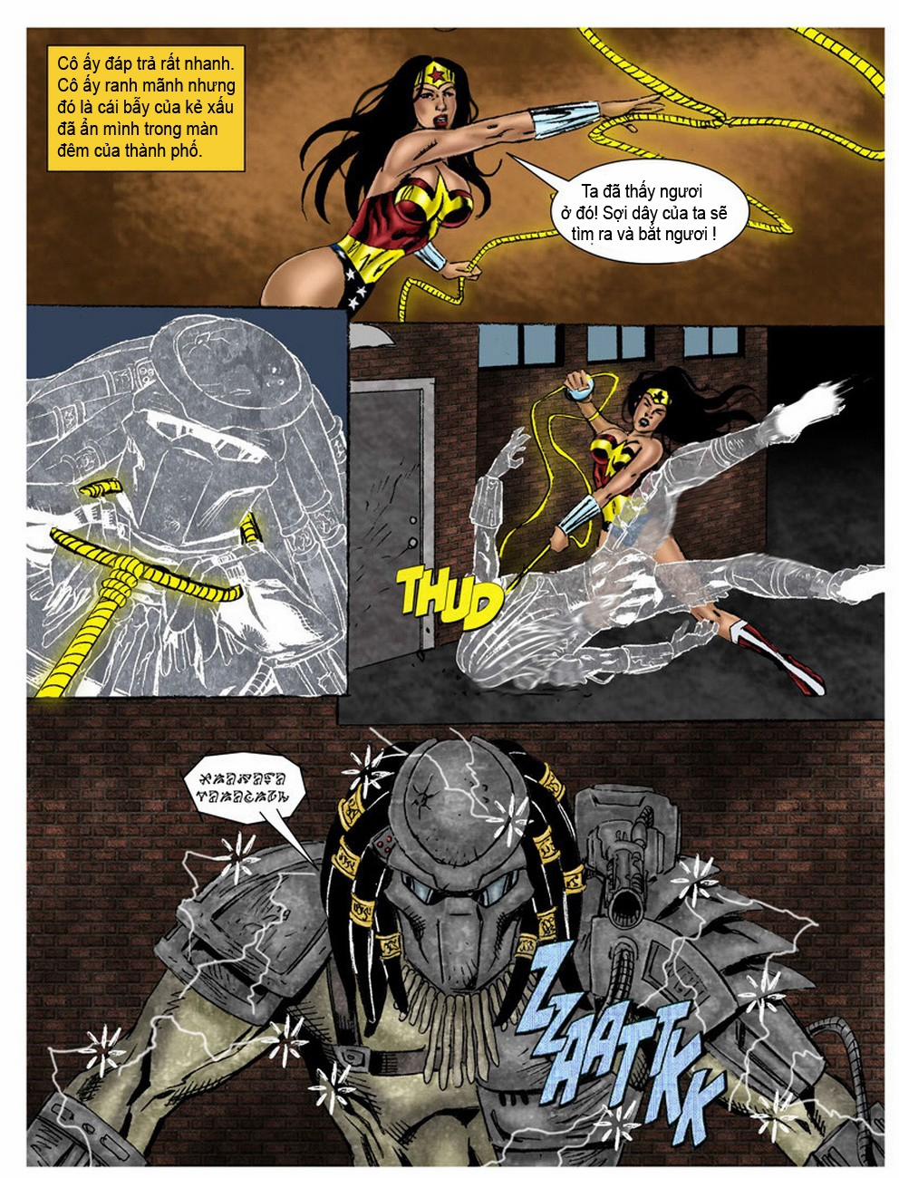 In The Clutches Of The Predator (Wonder Woman) -Full Color Chương 1 Trang 13