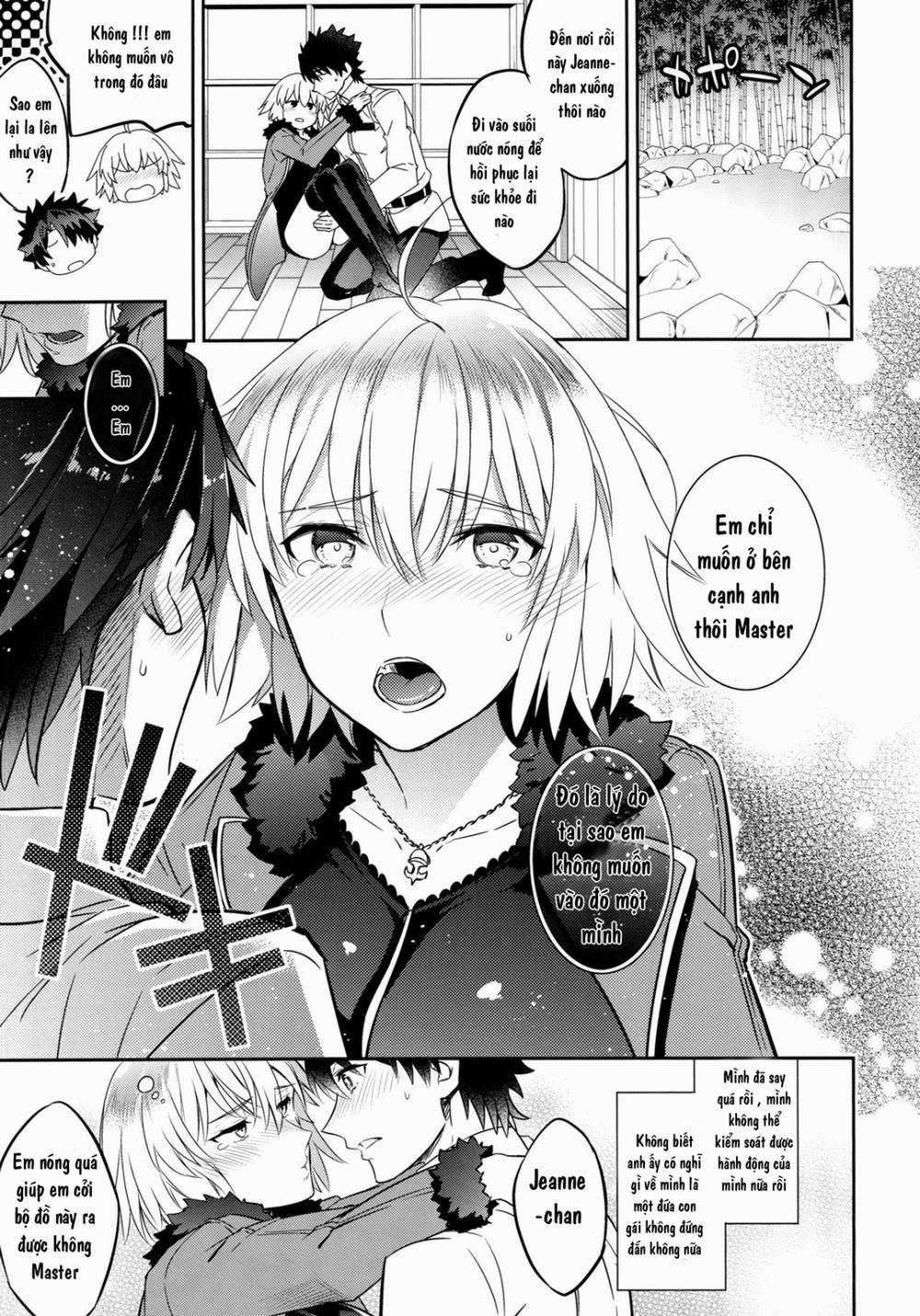 Jeanne Alter-chan to Yopparai Onsen (Fate/Grand Order) Chương Oneshot Trang 6