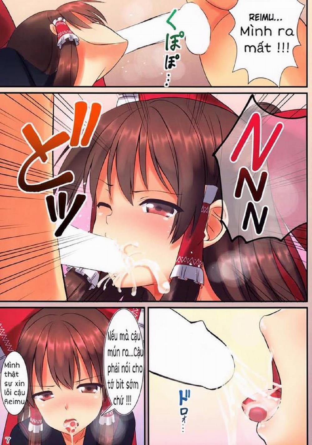 JK Reimu to Kyoushitsu H ~Moshi Hakurei Reimu ga, Tsundere de Hinnyuu na Osananajimi Dattara (Touhou Project) Chương Oneshot Full Color Trang 9