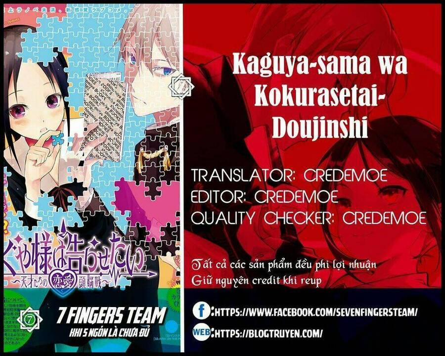 Kaguya-Sama Wa Kokurasetai Doujinshi Chương 2 Trang 2