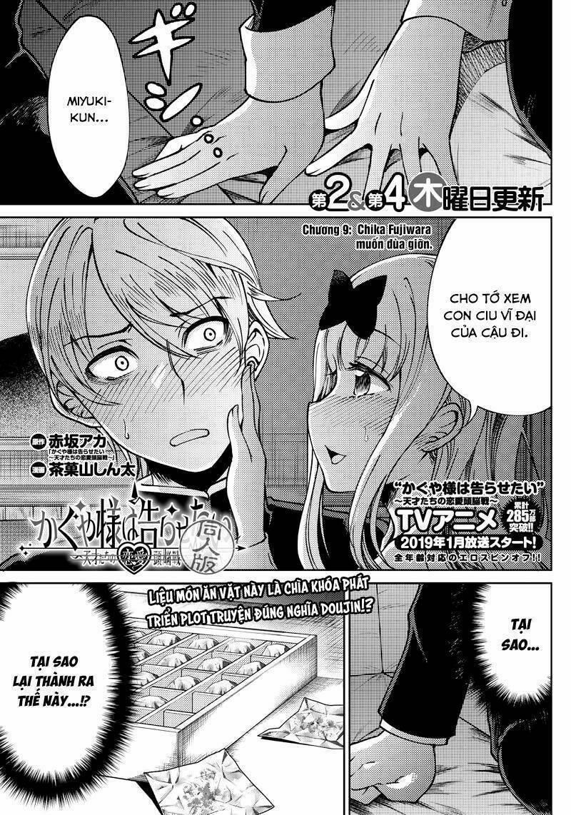 Kaguya-Sama Wa Kokurasetai Doujinshi Chương 9 Trang 2