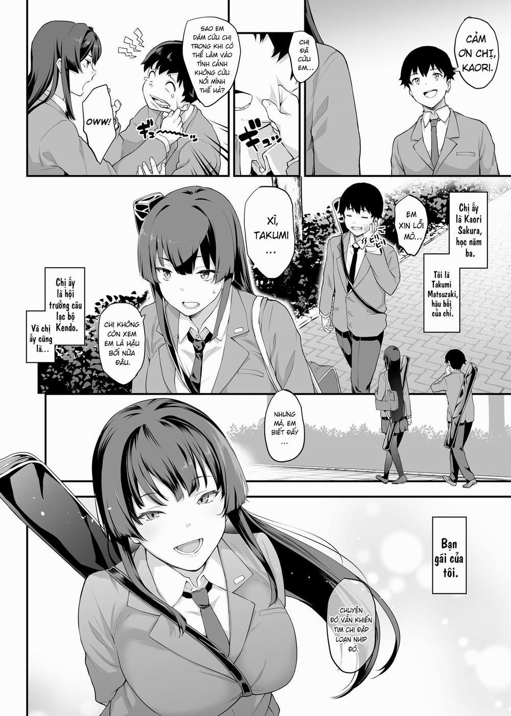 Kendoubu Shushou de Osananajimi no Bijin de Tsuyoi Boku no Kanojo ga, Charao ni Assari Otosareru Wake ga Nai Chương Oneshot Trang 2