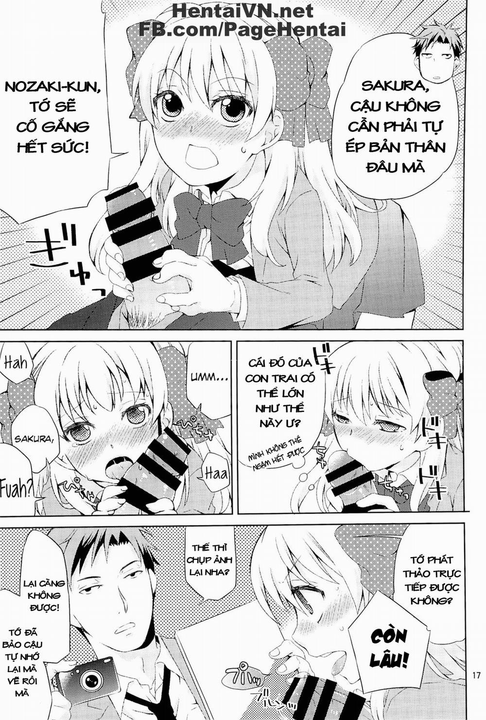 Kikan Shoujo Sakura-san (Gekkan Shoujo Nozaki-kun) Chương Oneshot Trang 15