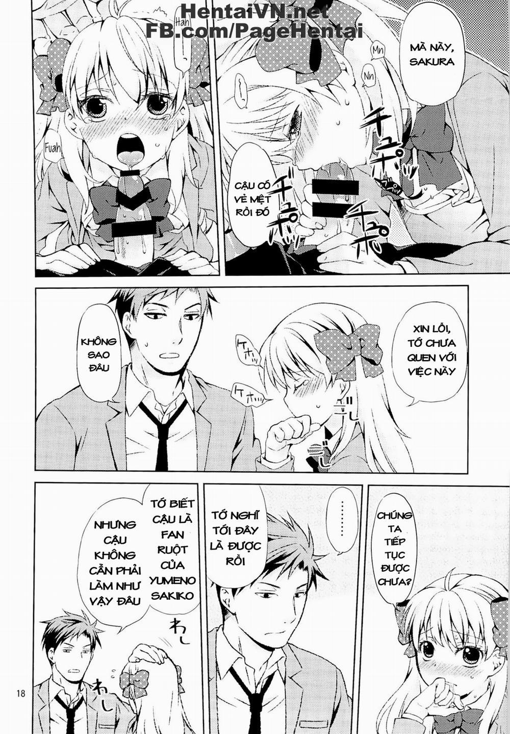 Kikan Shoujo Sakura-san (Gekkan Shoujo Nozaki-kun) Chương Oneshot Trang 16