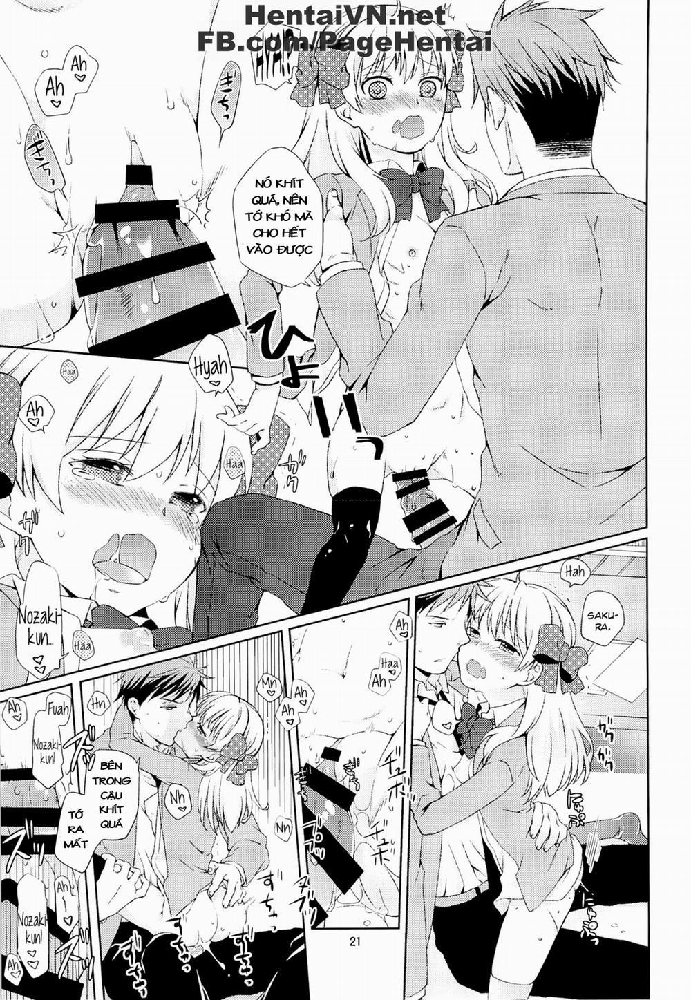 Kikan Shoujo Sakura-san (Gekkan Shoujo Nozaki-kun) Chương Oneshot Trang 19